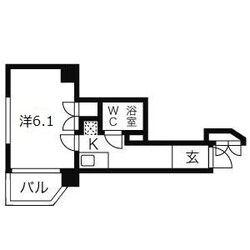 ライオンズマンション六甲道の物件間取画像